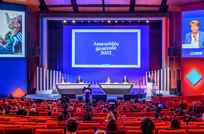 Regardez la retransmission de l'assemblée générale 2022 du groupe FDJ